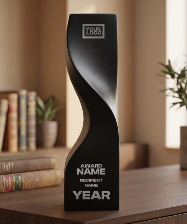 Twist Resin Award Black